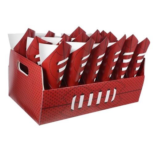 Amosfun 30 Stück Popcorn-ausgabeständer Papierkegel Popcorntüten Pappkegel Kegelhalter Für Party Brathähnchen-behälter Papiertüten Für Lebensmittel Wursttüten Wurstbecher Backkegel Brown Amosfun 30 Stück Popcorn-ausgabeständer Papierkegel Popcorntüten Pappkegel Kegelhalter Für Party Brathähnchen-behälter Papiertüten Für Lebensmittel Wursttüten Wurstbecher Backkegel Brown von Amosfun