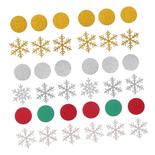 Amosfun 300 Stück Schneeflocken Konfetti Glitzer Papierstreusel Festliche Winter Tischdeko Party Ornamente Rot Grün Gold Silber für Weihnachtsfeiern Amosfun 300 Stück Schneeflocken Konfetti Glitzer Papierstreusel Festliche Winter Tischdeko Party Ornamente Rot Grün Gold Silber für Weihnachtsfeiern von Amosfun