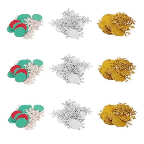 Amosfun 300 Stück Weihnachtskonfetti Schneeflocken Glitter Papierstreusel Rot Grün Gold Silber Glänzend Für Festliche Partydekorationen Tischstreuung Winter Feierlichkeiten Amosfun 300 Stück Weihnachtskonfetti Schneeflocken Glitter Papierstreusel Rot Grün Gold Silber Glänzend Für Festliche Partydekorationen Tischstreuung Winter Feierlichkeiten von Amosfun