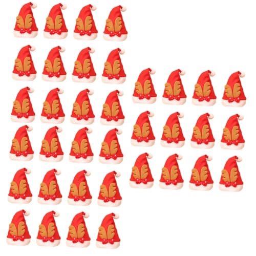 Amosfun 36 Stk Hüte Für Kinder Weihnachtsmütze Weihnachtsfeier Hut Partyhut Weihnachten von Amosfun