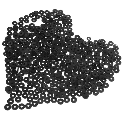 Amosfun 4 Boxen Soft Keramikblattzubehör Machen Tonperlen Geformt Herstellung Von Perlenkappen Flache Perlen Zum Basteln Klein Für Sortiert Kits Zur Schmuckherstellung Schwarz Polymer-ton Amosfun 4 Boxen Soft Keramikblattzubehör Machen Tonperlen Geformt Herstellung Von Perlenkappen Flache Perlen Zum Basteln Klein Für Sortiert Kits Zur Schmuckherstellung Schwarz Polymer-ton von Amosfun