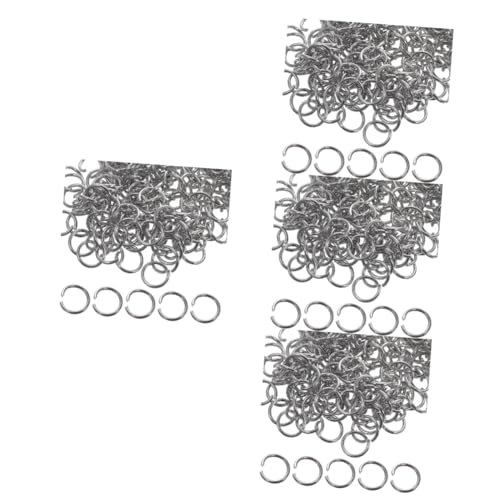 Amosfun 4 Sätze Rostfreier Stahlöffnungsring Machen Schlüssel Sprungringe Schmuck Schließungen Herstellung Offen Verbindungsringe Für Armbänder Silver 200 Stück * 4 Amosfun 4 Sätze Rostfreier Stahlöffnungsring Machen Schlüssel Sprungringe Schmuck Schließungen Herstellung Offen Verbindungsringe Für Armbänder Silver 200 Stück * 4 von Amosfun