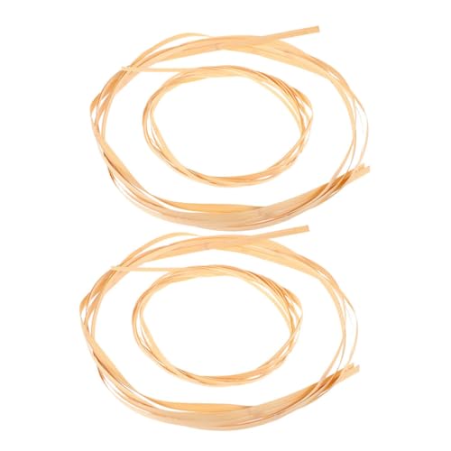 Amosfun 4 Stück Bambusmaterial Handgemachtes Weben Handwerksmaterial Blumenkorbstreifen Bambusstreifen Zum Korbflechten Webmaterial Bambusstuhlrohr Webstöcke Rohrstreifen Weben Beige Amosfun 4 Stück Bambusmaterial Handgemachtes Weben Handwerksmaterial Blumenkorbstreifen Bambusstreifen Zum Korbflechten Webmaterial Bambusstuhlrohr Webstöcke Rohrstreifen Weben Beige von Amosfun