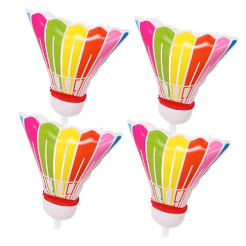 Amosfun 4 Stück Giant Badminton Balloons Aufblasbare Geburtstags und Sportveranstaltungen Farbige Federball Ballons für Partys Feiern und Sport Events Amosfun 4 Stück Giant Badminton Balloons Aufblasbare Geburtstags und Sportveranstaltungen Farbige Federball Ballons für Partys Feiern und Sport Events von Amosfun