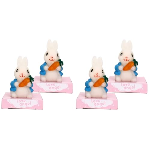 Amosfun 4 Stück Hundegeburtstagskerzen Süße Hasen Leckereien Kreative Zierkerzen Ostern Herzstück Dekorative Geburtstagskerzen Praktische Osterkerzen Yoga- Lampenhalter Duft Paraffin Amosfun 4 Stück Hundegeburtstagskerzen Süße Hasen Leckereien Kreative Zierkerzen Ostern Herzstück Dekorative Geburtstagskerzen Praktische Osterkerzen Yoga- Lampenhalter Duft Paraffin von Amosfun