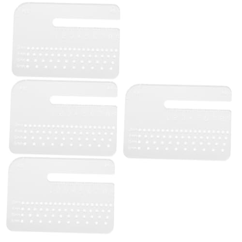 Amosfun 4 Stück Locherplatte Aus Leder Stanzwerkzeug Für Ledernähte Stechhilfe Locher Für Stoff Praktische Locherplatte Leder Locher Stichplatten Stechender Lederwerkzeuge Acryl Amosfun 4 Stück Locherplatte Aus Leder Stanzwerkzeug Für Ledernähte Stechhilfe Locher Für Stoff Praktische Locherplatte Leder Locher Stichplatten Stechender Lederwerkzeuge Acryl von Amosfun