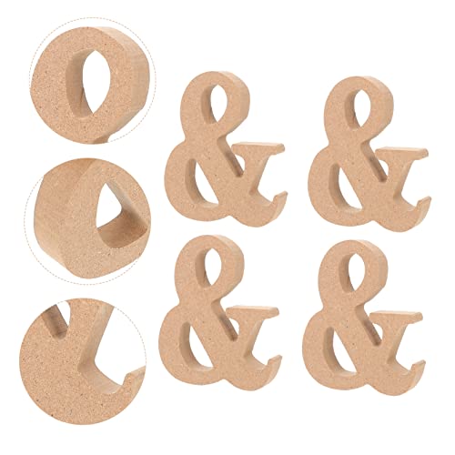 Amosfun 4 Stück Teiliges Holzbuchstaben Verschleißfest Dekorative Schreibtisch Deko Natürliche Handwerkskunst Vielseitig für Party und Wohnraumgestaltung Amosfun 4 Stück Teiliges Holzbuchstaben Verschleißfest Dekorative Schreibtisch Deko Natürliche Handwerkskunst Vielseitig für Party und Wohnraumgestaltung von Amosfun