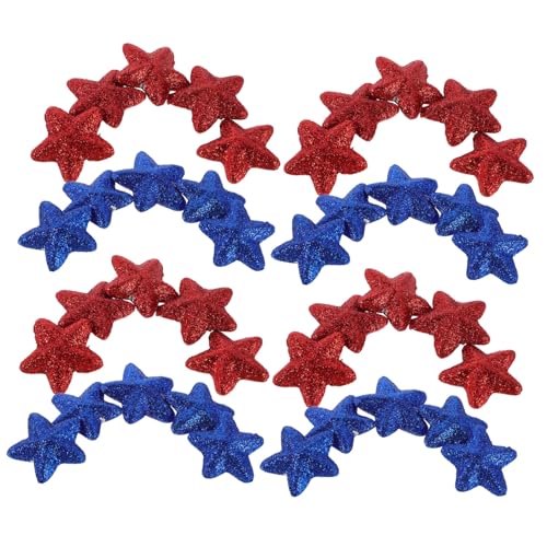 Amosfun 40 Stück Pentagramm-Dekoration Unabhängigkeitsstern Unabhängigkeitstag Pailletten Amerikanischer patriotischer Block Sternentisch Konfetti Sterne glänzen US-Briefe Plastik Amosfun 40 Stück Pentagramm-Dekoration Unabhängigkeitsstern Unabhängigkeitstag Pailletten Amerikanischer patriotischer Block Sternentisch Konfetti Sterne glänzen US-Briefe Plastik von Amosfun