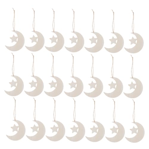 Amosfun 40 Stück Teiliges Unvollendete Holzmond und Stern Ausschnitte Blanko Naturholzscheiben für Diy Bastelarbeiten Babyparty Dekorationen und Kinderzimmer Projekte Amosfun 40 Stück Teiliges Unvollendete Holzmond und Stern Ausschnitte Blanko Naturholzscheiben für Diy Bastelarbeiten Babyparty Dekorationen und Kinderzimmer Projekte von Amosfun