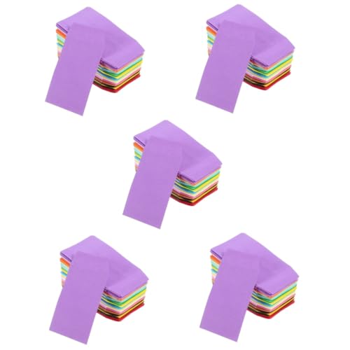 Amosfun 5 Sätze Samenhülle Winzig Schulbedarf Packpapier Für Den Umzug Pakete Mailing Umschläge Farbe Liste Verpackung Farbig Tasche Mini Klein Kraftpapier 160 Stück * 5 von Amosfun