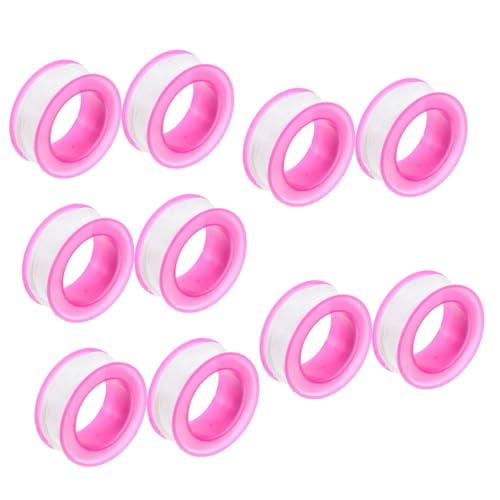 Amosfun 5 Sätze Wasserdichtes Klebeband Dichtungsband Wasserdichtes Klempnerband Dichtungsmittel Braunes Dichtungsband Duschrohrdichtungen Rohrdichtungsband Rohrleck 2 Rollen * 5 von Amosfun