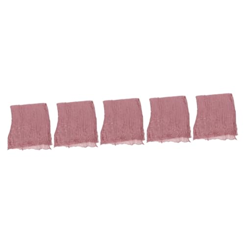Amosfun 5 Stück Böhmische Tischdecke Blumen- Party Blau Zu Esstischdekor Kommode Läufer Herzstück Tischdekoration Läufer für Tisch Romantische Tischdekoration Polyester (Polyester) von Amosfun
