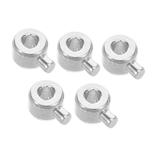 Amosfun 5 Stück Perlen Zum Basteln Stopperperlen Für Armbänder Lose Abstandsperlen Ästhetische Perlen Schmuckzubehör Für Die Herstellung Von Schmuck Positionierungsperlen Kupfer Silber Amosfun 5 Stück Perlen Zum Basteln Stopperperlen Für Armbänder Lose Abstandsperlen Ästhetische Perlen Schmuckzubehör Für Die Herstellung Von Schmuck Positionierungsperlen Kupfer Silber von Amosfun
