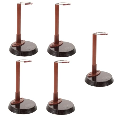 Amosfun 5 Stück Puppenständer puppenzubehör Mädchen Puppen für Figur Puppenträger Stand Puppenanzeige Ständer für Puppen Display-Ständer Plastik Brown Amosfun 5 Stück Puppenständer puppenzubehör Mädchen Puppen für Figur Puppenträger Stand Puppenanzeige Ständer für Puppen Display-Ständer Plastik Brown von Amosfun