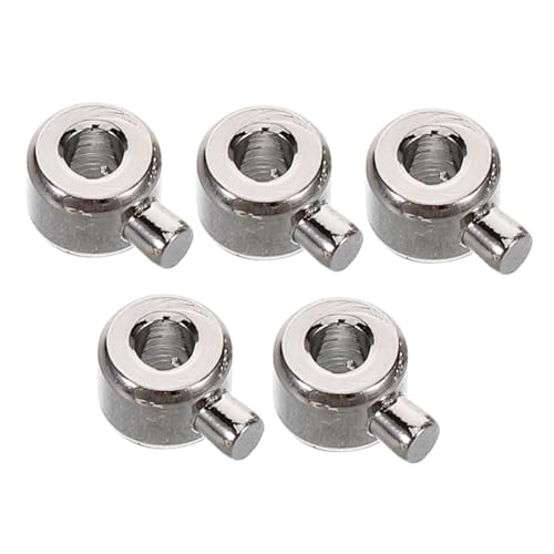 Amosfun 5 Stück Quetschperlen für die Schmuckherstellung Armbänder DIY Quetschperlen runde lose Abstandsperlen Schmuckzubehör für die Herstellung von Schmuck Perlenzubehör Kupfer Weiß Amosfun 5 Stück Quetschperlen für die Schmuckherstellung Armbänder DIY Quetschperlen runde lose Abstandsperlen Schmuckzubehör für die Herstellung von Schmuck Perlenzubehör Kupfer Weiß von Amosfun