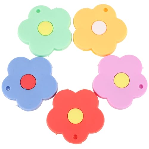 Amosfun 5 Stück Süße Silikon Schlüsselkappen im Set Kreative Blumen Schlüsselcover für Hausschlüssel Schützende und Farbenfrohe Schlüsselanhänger für Einfache Identifikation Amosfun 5 Stück Süße Silikon Schlüsselkappen im Set Kreative Blumen Schlüsselcover für Hausschlüssel Schützende und Farbenfrohe Schlüsselanhänger für Einfache Identifikation von Amosfun