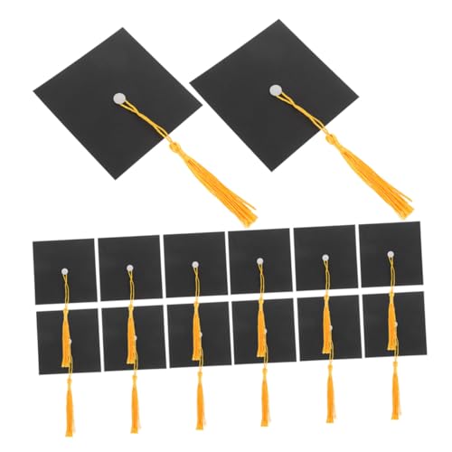 Amosfun 50 Satz Doktorhut Süßigkeitendekoration herzlichen glückwunsch grad kappe Graduierungsaufsätze für Tische Accessoires für die Abschlusssaison Abschlusshut-Dessertornament Papier Amosfun 50 Satz Doktorhut Süßigkeitendekoration herzlichen glückwunsch grad kappe Graduierungsaufsätze für Tische Accessoires für die Abschlusssaison Abschlusshut-Dessertornament Papier von Amosfun