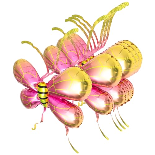 Amosfun 5st Flügel Für Partyballons Große Luftballons Ballongirlande Ballonbogen-kit Ballondekoration Zubehör Für Ballonbögen Flügel Ballons Clips Für Ballonbogen Aluminiumfolie Rosa Amosfun 5st Flügel Für Partyballons Große Luftballons Ballongirlande Ballonbogen-kit Ballondekoration Zubehör Für Ballonbögen Flügel Ballons Clips Für Ballonbogen Aluminiumfolie Rosa von Amosfun