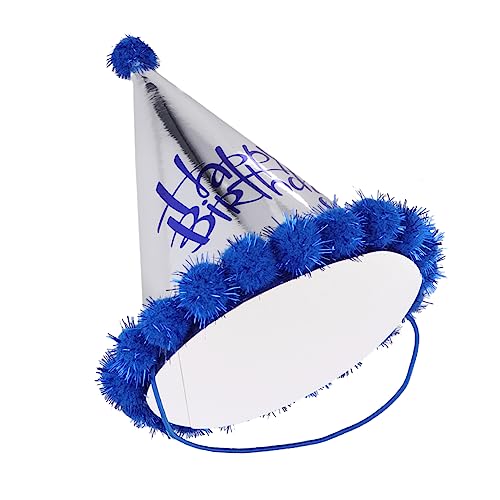 Amosfun 5St Partyhüte für Erwachsene Bommelmütze zum Geburtstag Geburtstagsmütze kopfschmuck Geburtstagshut aus Papier Geburtstagskappe Krone Partyhut alles zum Geburtstag Kind von Amosfun