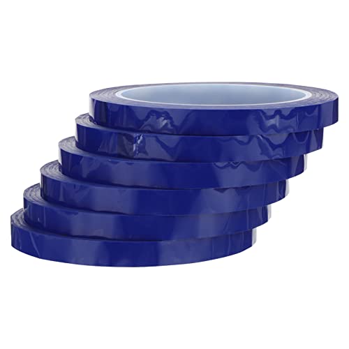 Amosfun 6 Rollen Hochtemperaturbeständiges Isolierband Blaues Pet Klebeband für Motoren Elektronische Komponenten Reparaturwerkzeuge Hitzebeständig und Verschleißfest Amosfun 6 Rollen Hochtemperaturbeständiges Isolierband Blaues Pet Klebeband für Motoren Elektronische Komponenten Reparaturwerkzeuge Hitzebeständig und Verschleißfest von Amosfun