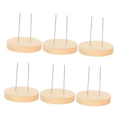 Amosfun 6 Stück Holzbasis -Ornament Modellpuppen mit Ständer Puppenaufbewahrungshalter Aufbewahrungsständer für Häkelpuppen Puppenständer tragbares Schaugestell für Puppen Puppenhalter Amosfun 6 Stück Holzbasis -Ornament Modellpuppen mit Ständer Puppenaufbewahrungshalter Aufbewahrungsständer für Häkelpuppen Puppenständer tragbares Schaugestell für Puppen Puppenhalter von Amosfun