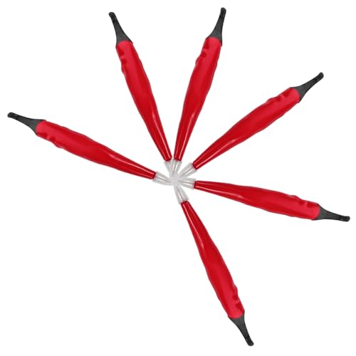 Amosfun 6 Stück Kreative Gemüse Kugelschreiber für Studenten Realistische Paprika Form mit Magnet für Kühlschrank Dekorative Schreibgeräte für Schule und Bastelprojekte Amosfun 6 Stück Kreative Gemüse Kugelschreiber für Studenten Realistische Paprika Form mit Magnet für Kühlschrank Dekorative Schreibgeräte für Schule und Bastelprojekte von Amosfun