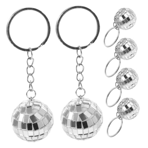 Amosfun 6 Stück Spiegel Disco Ball Schlüsselanhänger für Partys Stilvolle Dekoration Tragbar und Vielseitig Partygeschenke oder Kleine Aufmerksamkeiten für Freunde Amosfun 6 Stück Spiegel Disco Ball Schlüsselanhänger für Partys Stilvolle Dekoration Tragbar und Vielseitig Partygeschenke oder Kleine Aufmerksamkeiten für Freunde von Amosfun