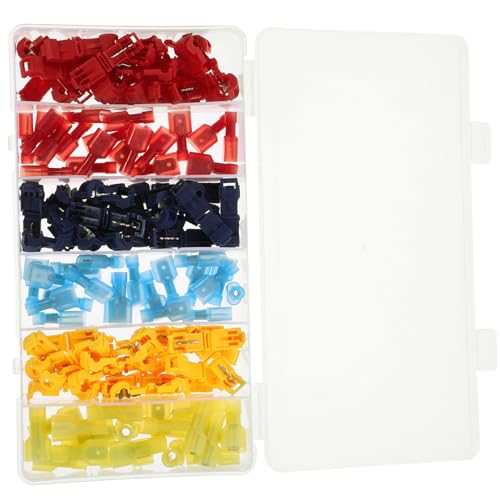 Amosfun 60 Sätze Kabelklemmensatz Draht schnellverbinder schnell anschlussklemme kabel klemme kabel verbindungsklemme Spleißverbinder für die Verkabelung t Anschlüsse abgreifen PVC Amosfun 60 Sätze Kabelklemmensatz Draht schnellverbinder schnell anschlussklemme kabel klemme kabel verbindungsklemme Spleißverbinder für die Verkabelung t Anschlüsse abgreifen PVC von Amosfun