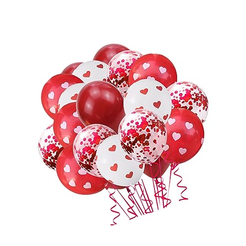 Amosfun 63 Stücke Partyballons hochzeitsballons hochzeitsluftballons wedding luftballons valentinstagsdeko Ballonfüllmaschine roségoldene Luftballons Latexballons Valentinstag-Ballons Amosfun 63 Stücke Partyballons hochzeitsballons hochzeitsluftballons wedding luftballons valentinstagsdeko Ballonfüllmaschine roségoldene Luftballons Latexballons Valentinstag-Ballons von Amosfun