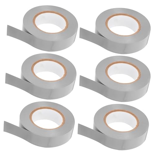 Amosfun 6Rollen Hochtemperatur Isolierband Elektrisches Klebeband Für Vielseitige Anwendungen Farbiges Hohe Haftkraft Für Drahtisolierung von Amosfun