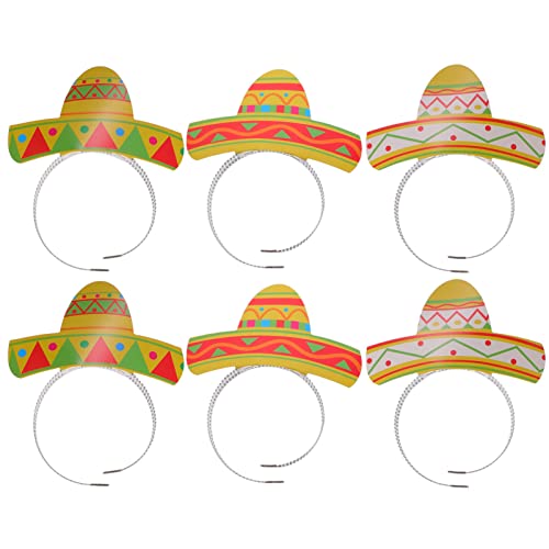 Amosfun 6st Cinco De Mayo Partyhut Stirnband Mexikanische Armbänder Packen Gemischt Mexikanische Teller Keramik Und Partyartikel Cinco De Mayo- Sombrero-partyhüte Perlmutt Mayonnaise Amosfun 6st Cinco De Mayo Partyhut Stirnband Mexikanische Armbänder Packen Gemischt Mexikanische Teller Keramik Und Partyartikel Cinco De Mayo- Sombrero-partyhüte Perlmutt Mayonnaise von Amosfun