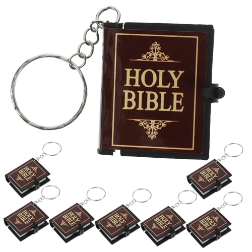 Amosfun 8 Stück Religiöse Schlüsselanhänger mit Bibelmotiv Kreative Anhänger für Schlüssel Taschen und für Christen und von Jesus Amosfun 8 Stück Religiöse Schlüsselanhänger mit Bibelmotiv Kreative Anhänger für Schlüssel Taschen und für Christen und von Jesus von Amosfun
