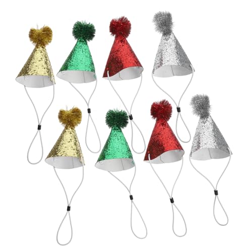 Amosfun 8 Stück Teiliges Partyhüte mit Glitzerkegel und Pompons Bunte Geburtstagsmützen für Erwachsene Vielseitige Partydekoration für Festlichkeiten und Themenfeiern Amosfun 8 Stück Teiliges Partyhüte mit Glitzerkegel und Pompons Bunte Geburtstagsmützen für Erwachsene Vielseitige Partydekoration für Festlichkeiten und Themenfeiern von Amosfun