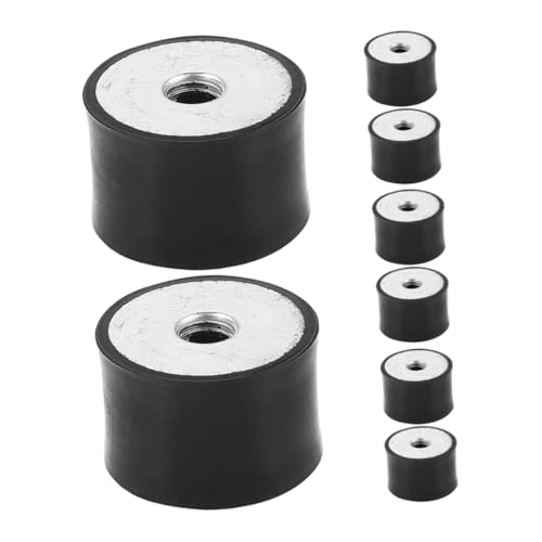 Amosfun 8 Stück Zylindrische Vibrations Pads für Motoren Luftkompressoren Boote und Geräuschdämpfende Halterungen für Ruhige Umgebung Amosfun 8 Stück Zylindrische Vibrations Pads für Motoren Luftkompressoren Boote und Geräuschdämpfende Halterungen für Ruhige Umgebung von Amosfun