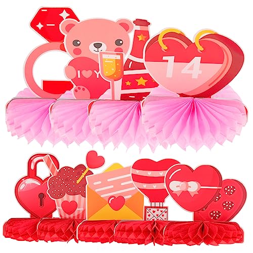 Amosfun 9St Ornamente schreibtischdeko Schreibtisch Dekoration Valentine Decoration hohzeitdeko Stand Unterstützung Tafelaufsätze aus Papier für Valentinsgrüße Waben für die Brautdusche Amosfun 9St Ornamente schreibtischdeko Schreibtisch Dekoration Valentine Decoration hohzeitdeko Stand Unterstützung Tafelaufsätze aus Papier für Valentinsgrüße Waben für die Brautdusche von Amosfun