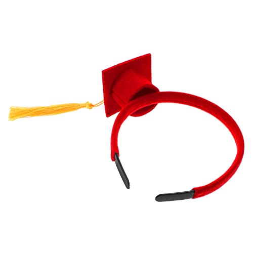 Amosfun Mini Bachelor Cap Stirnband Graduierung Kopfschmuck Entzückende Haarband Cosplay Liefert Party Gefallen Amosfun Mini Bachelor Cap Stirnband Graduierung Kopfschmuck Entzückende Haarband Cosplay Liefert Party Gefallen von Amosfun