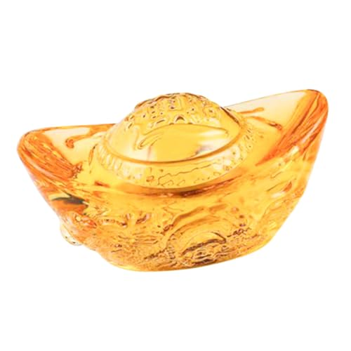 Amosfun Kristall Verziert Barren Figurine Ornament 11cm Chinesischen Stil Desktop Dekorative Barren Amosfun Kristall Verziert Barren Figurine Ornament 11cm Chinesischen Stil Desktop Dekorative Barren von Amosfun