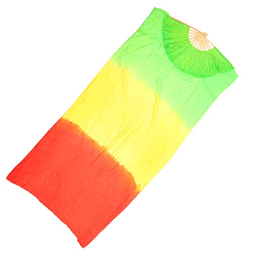 Amosfun Bauchtanz Fächer aus Seide Langer Faltbarer Tanzfächer mit Farbverlauf Handgefertigter Leichter für Bauchtanz Performance Gruppenauftritte und Zufällige Farbe Amosfun Bauchtanz Fächer aus Seide Langer Faltbarer Tanzfächer mit Farbverlauf Handgefertigter Leichter für Bauchtanz Performance Gruppenauftritte und Zufällige Farbe von Amosfun