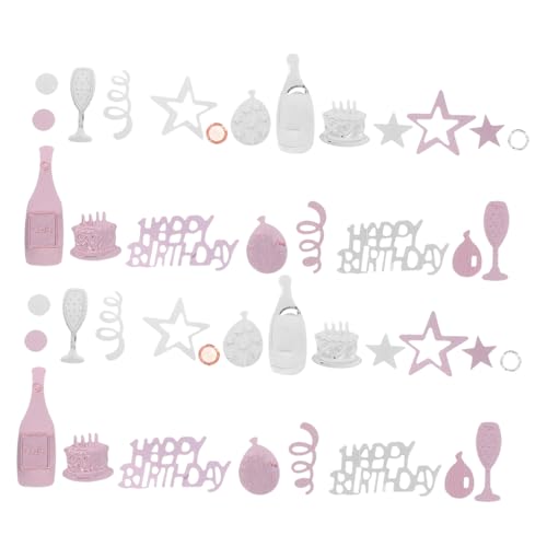 Amosfun Bunte Happy Birthday Konfetti Tischdeko Party Streudeko für Geburtstag Shower Dekoration Vielseitig Leicht zu Reinigen und Schonend für Oberflächen Amosfun Bunte Happy Birthday Konfetti Tischdeko Party Streudeko für Geburtstag Shower Dekoration Vielseitig Leicht zu Reinigen und Schonend für Oberflächen von Amosfun