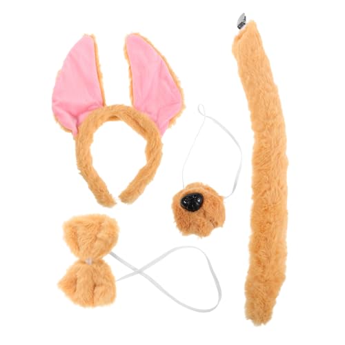 Amosfun Cartoon Tierhaar Accessoires Hundenase Für Kostüm Welpen Hundeohren Haarband Tierohren Haarband Cartoon Tierkopfschmuck Hundeohren Erwachsene Tier Cosplay Zubehör Amosfun Cartoon Tierhaar Accessoires Hundenase Für Kostüm Welpen Hundeohren Haarband Tierohren Haarband Cartoon Tierkopfschmuck Hundeohren Erwachsene Tier Cosplay Zubehör von Amosfun