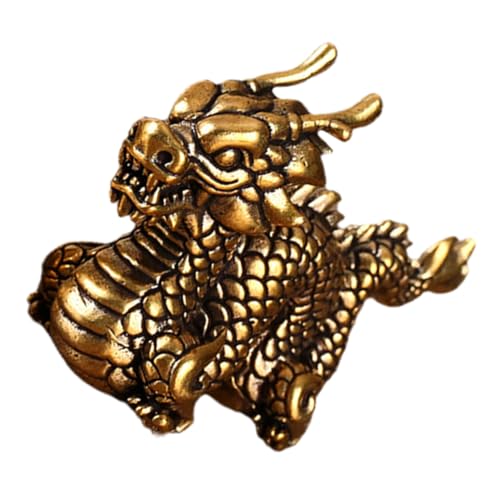 Amosfun China Chinois genschenkideen wohnungsdeko wohnaccessoires Antike Tierkreisfigur Throne roter Drache Vintage Drachenfigur Plüsch exquisites Drachendekor Sternzeichen aus Messing Amosfun China Chinois genschenkideen wohnungsdeko wohnaccessoires Antike Tierkreisfigur Throne roter Drache Vintage Drachenfigur Plüsch exquisites Drachendekor Sternzeichen aus Messing von Amosfun