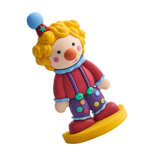 Amosfun Clownfigur aus Dekoration für Kuchen Mikrolandschaften Garten Home Office und Party Dekoration von Amosfun
