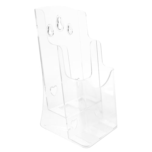 Amosfun Dokumentenhalter Lagiger Transparenter Desktop Organizer Stabiler Prospektständer für Büro Schulsachen und Zuhause Leichter Langlebiger Klarer Aktenständer Amosfun Dokumentenhalter Lagiger Transparenter Desktop Organizer Stabiler Prospektständer für Büro Schulsachen und Zuhause Leichter Langlebiger Klarer Aktenständer von Amosfun