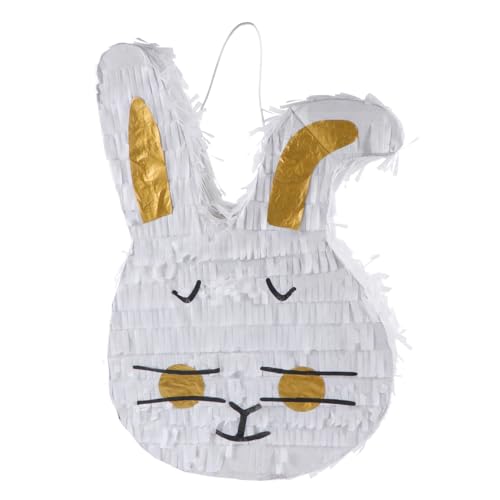 Amosfun Easter Pinata Hase zum Befüllen mit Süßigkeiten und Hängende Partydeko für Kindergeburtstag und Osterfest Kreative Hasenform als Gastgeschenk und Mitgebsel Amosfun Easter Pinata Hase zum Befüllen mit Süßigkeiten und Hängende Partydeko für Kindergeburtstag und Osterfest Kreative Hasenform als Gastgeschenk und Mitgebsel von Amosfun