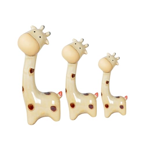 Amosfun Einzigartige 3-teilige Keramik-Hirsch-Ornamente Kreative Schreibtischdekoration Heimbüro-Dekoration Tischdekoration Keramikhandwerk Amosfun Einzigartige 3-teilige Keramik-Hirsch-Ornamente Kreative Schreibtischdekoration Heimbüro-Dekoration Tischdekoration Keramikhandwerk von Amosfun