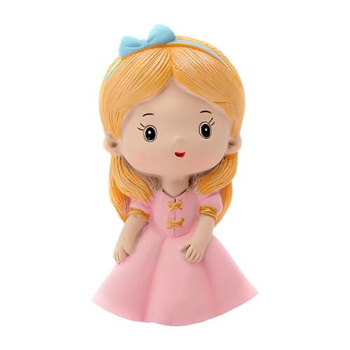 Amosfun Elegante Prinzessin Kuchen Dekorationen Harz Handwerk Kuchen Topper Kreative Desktop Schmuck Für Wohnkultur von Amosfun