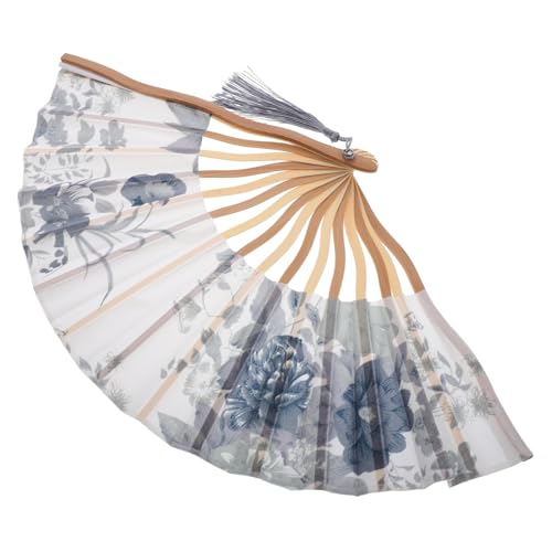 Amosfun Faltfächer aus Seide chinesischer Kung-Fu-Fan Festival-Handfächer Fans für Teeparty japanischer faltbarer fächer Handfächer für Frauen Handfächer falten Hochzeitsfans Holz Grau Amosfun Faltfächer aus Seide chinesischer Kung-Fu-Fan Festival-Handfächer Fans für Teeparty japanischer faltbarer fächer Handfächer für Frauen Handfächer falten Hochzeitsfans Holz Grau von Amosfun