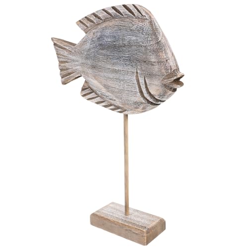 Amosfun Fischhandwerksdekor küchendekoration Living Room Decoration Natürliche Dekoration Esszimmer Dekoration naturdeko heimische Fischverzierung in Fischform Fischschmuck Holz Amosfun Fischhandwerksdekor küchendekoration Living Room Decoration Natürliche Dekoration Esszimmer Dekoration naturdeko heimische Fischverzierung in Fischform Fischschmuck Holz von Amosfun