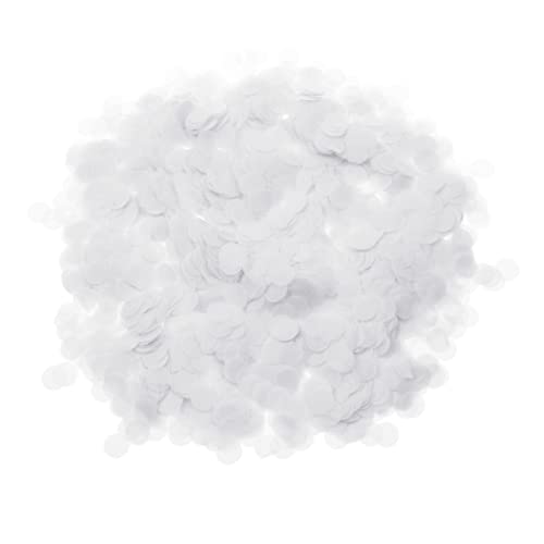 Amosfun 50g Weiß Tissue Konfetti Pailletten Latex Kein Glitter Für Hochzeit Geburtstag Weihnachten Romantische von Amosfun