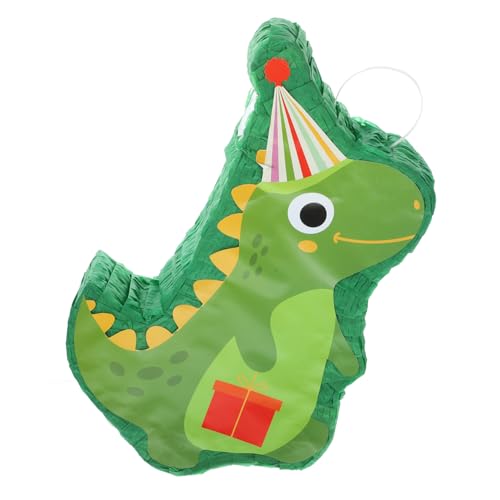 Amosfun Große Pinata Dekoration Süßigkeitenbehälter für Geburtstagsfeiern Grüne Piñata für Kinderfeiern und Themenpartys Dekorative Party von Amosfun